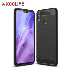 Silikon-Telefon-Kasten der Kohlenstoff-Faser-weicher TPU für Huawei-Ehre 8x