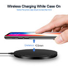 Behenda Universal Wireless Charging Pad for iPhone Customized Logo Mini Wireless Charging Pad for Samsung Galaxy s2