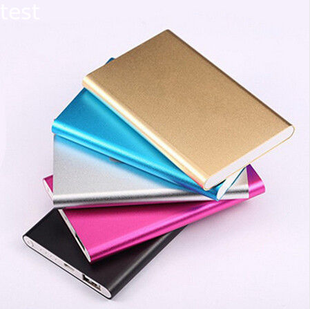 2019 Ultra Thin  Metal Mobile power bank 5000mah,power banks and usb chargers,mobile power supply
