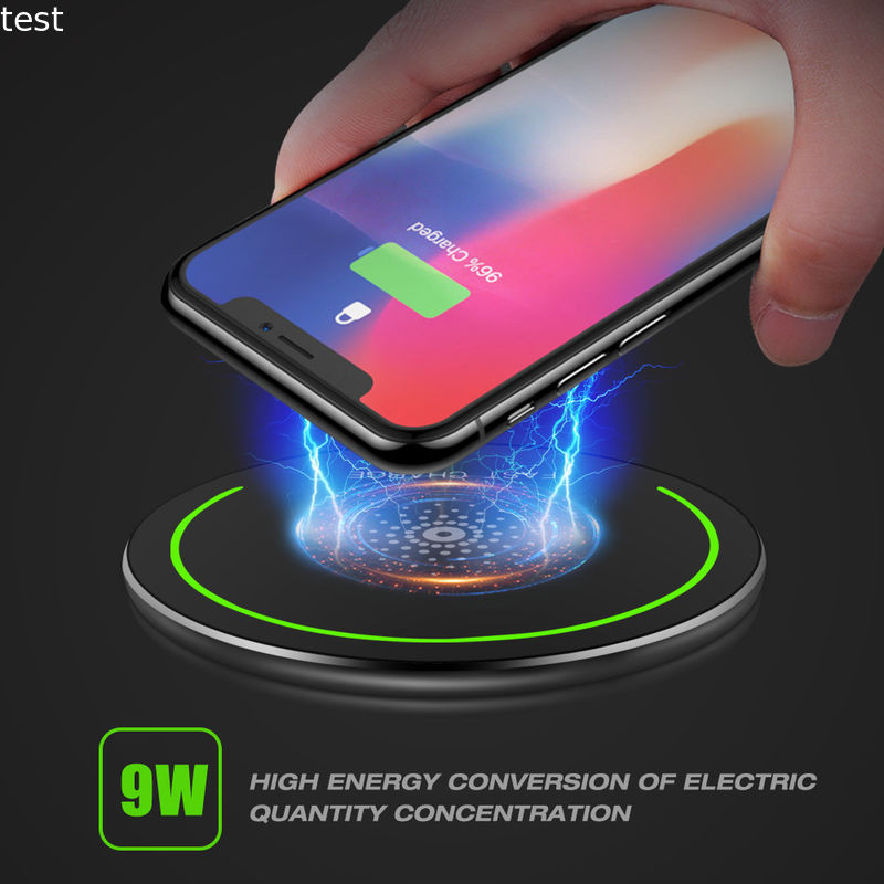 Universal Wireless Mobile Phone Charger Qi Wireless Charger For iPhone X