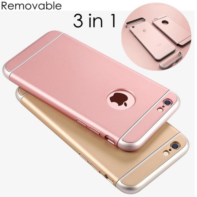 Luxus 360-Grad-ultradünne Falltelefonabdeckung für iPhone 6 7 Schutz-Telefon-Glasabdeckung Pluskasten-8 Nano-volle für Apple