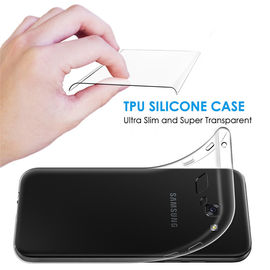 Universal tpu material transparent custom logo cell phone case for mobile phone